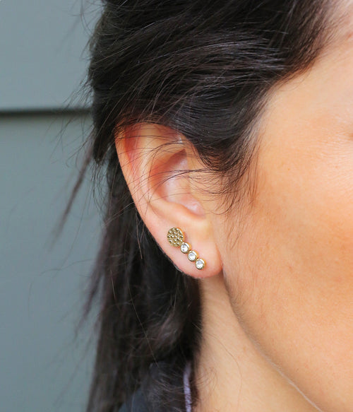 Boucles d'oreilles Aerin (Acier)