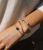 Bracelet Zoom (Acier doré)