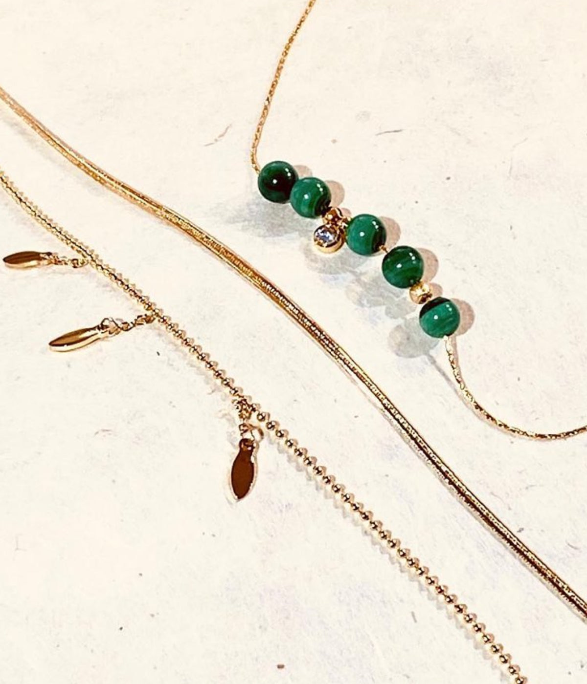 Collier Kerane (Acier doré)