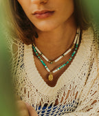 Collier Muccia (Acier doré)