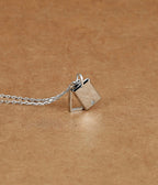Zag Bijoux Stefan Pendant Necklace Steel Diamant 50cm