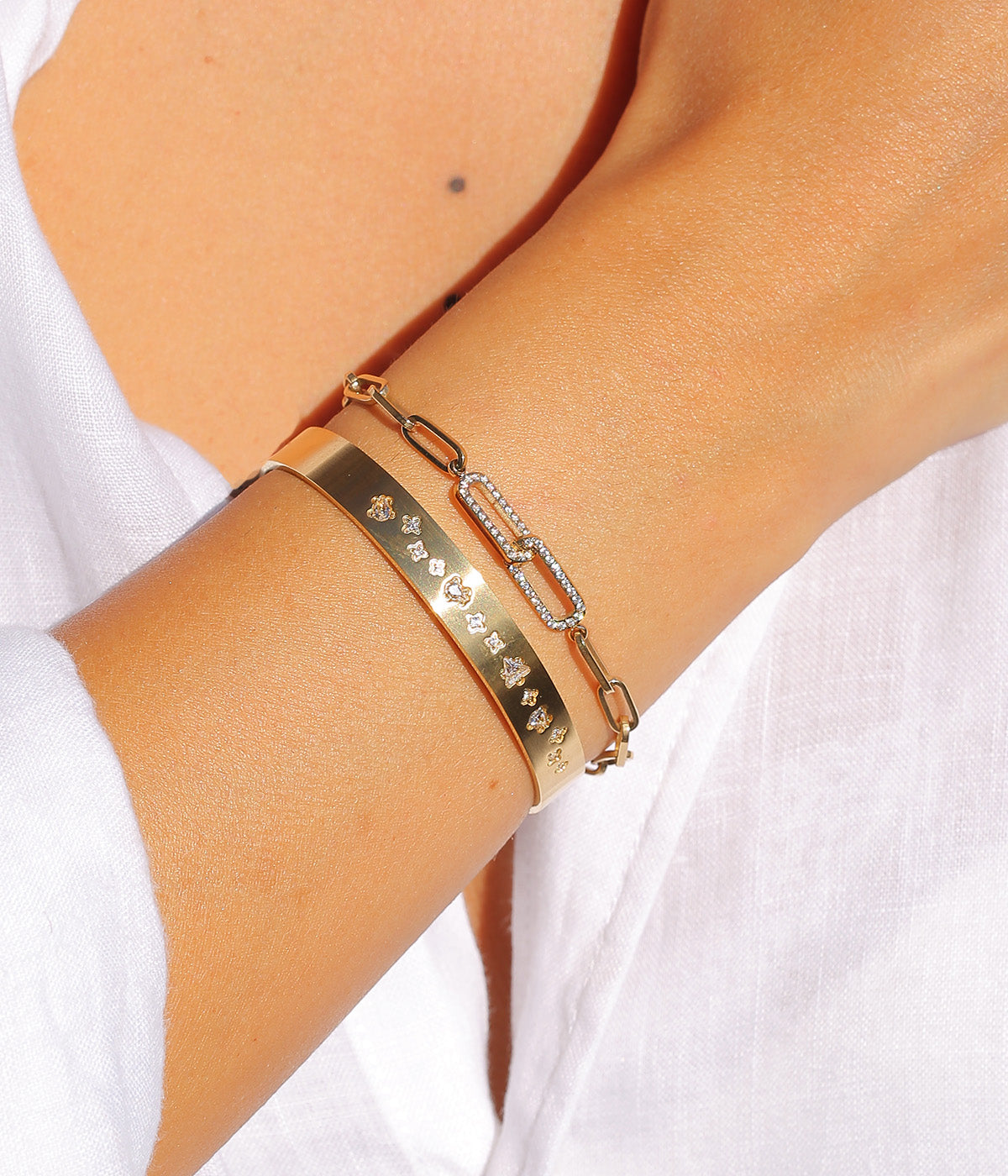 Bracelet Jonc Mick (Acier)