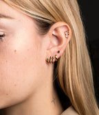 Piercing Menorca S (Acier doré)