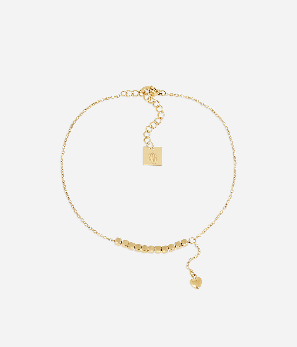 Chaine de cheville Siaggia (Acier doré)