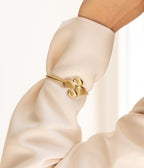 Bracelet Jonc Moebi (Acier doré)