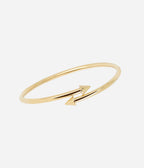 Bracelet Jonc Olympio (Acier doré)