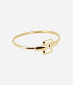 Bracelet Jonc Runica (Acier doré)