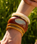 Joncs Ayana (Acier doré)