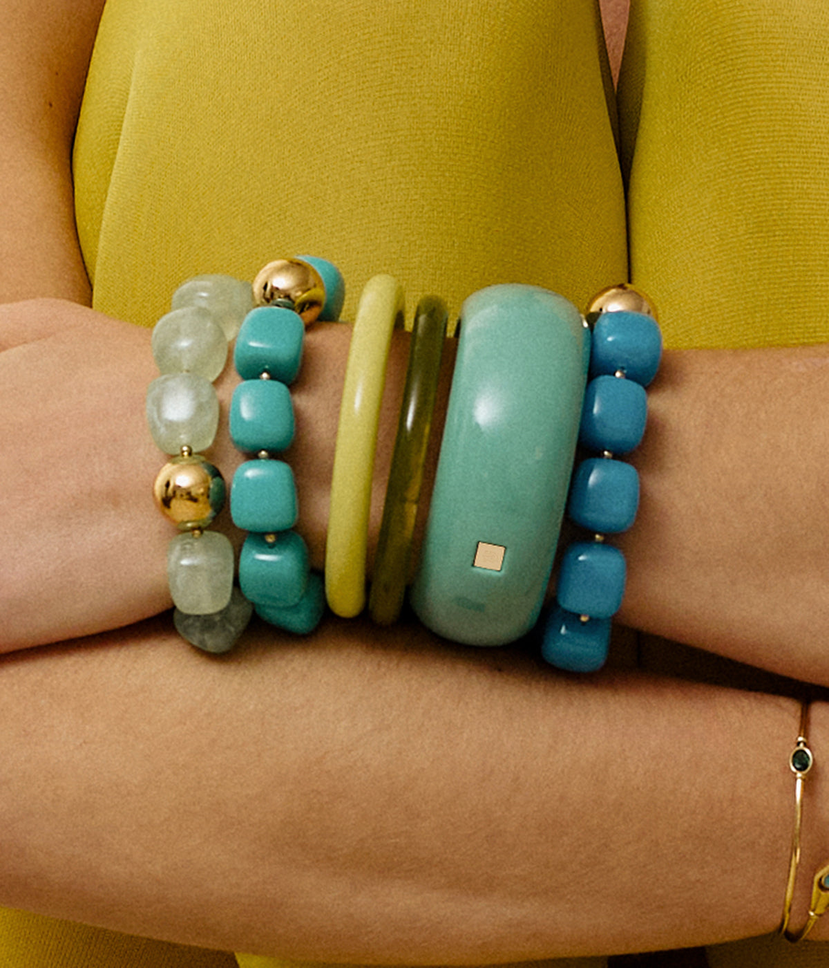 Bracelet Laïos (Acier doré)