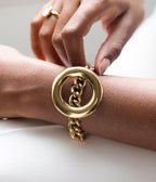 Bracelet Kaelis (Acier doré)