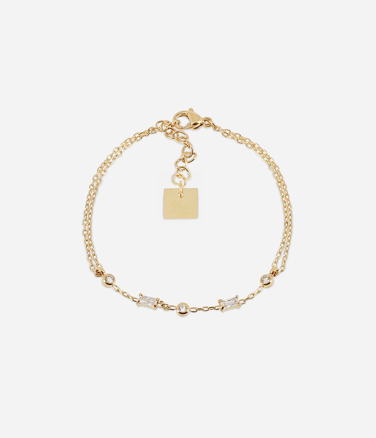 Bracelet Athis (Acier doré)