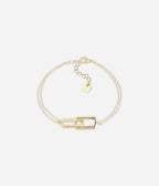 Bracelet Gamma (Acier doré)