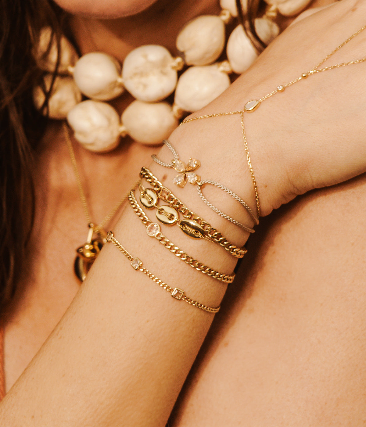 Bracelet Vittori (Acier doré)