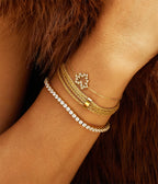 Bracelet Hocha (Acier doré)