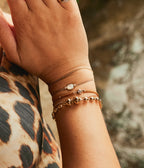 Bracelet Rumi (Acier doré)