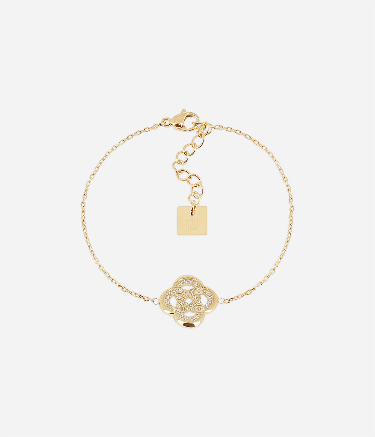 Bracelet Eternel (Acier doré)