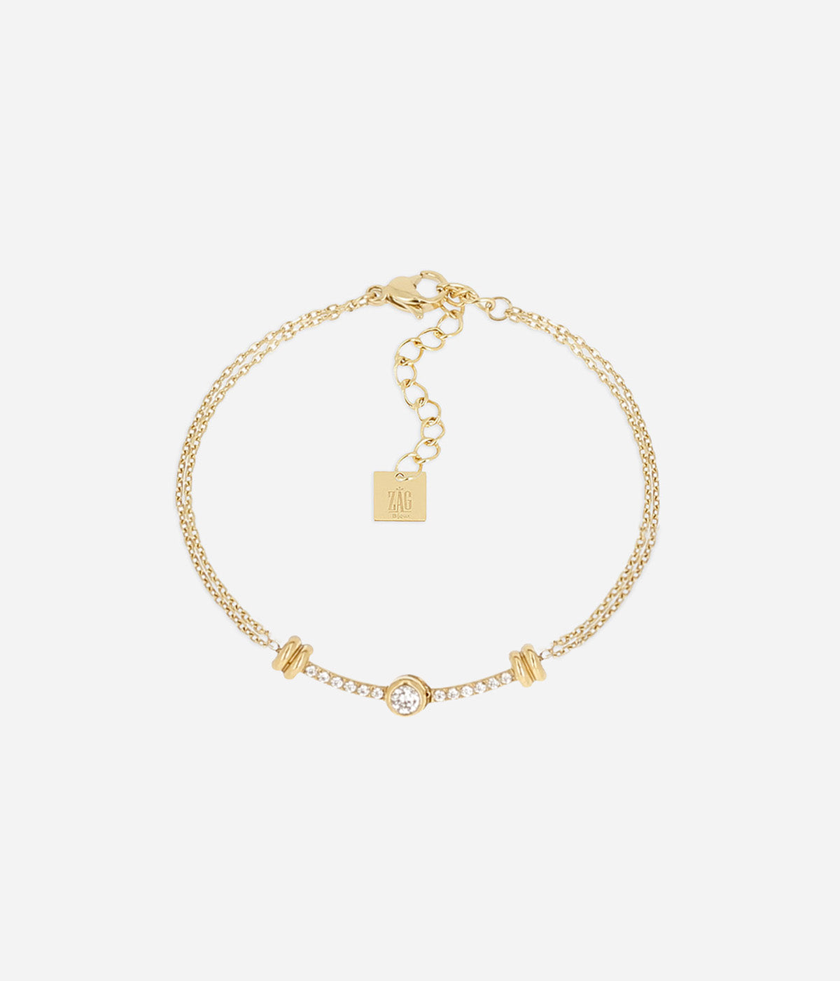 Bracelet Ghisoni (Acier doré)