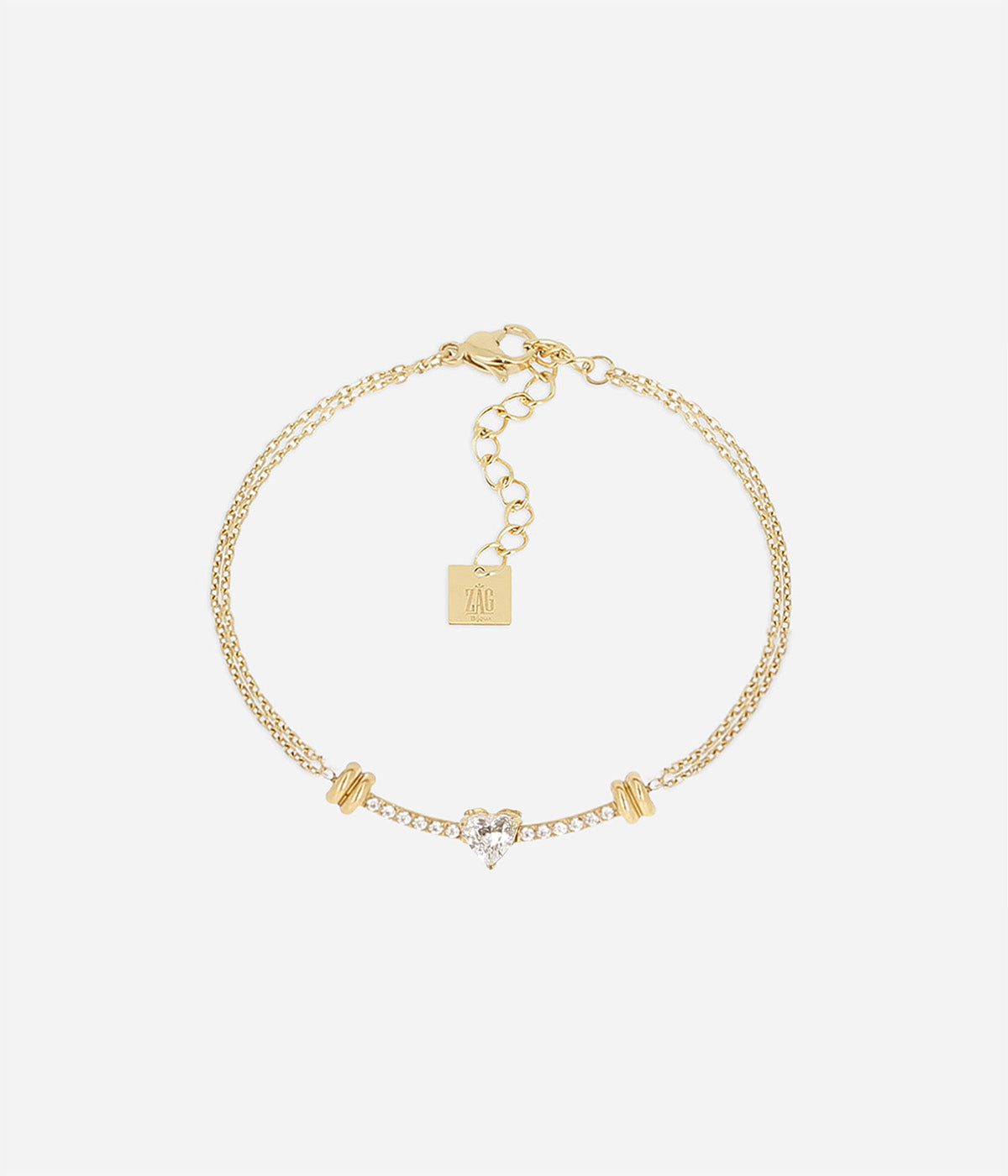 Bracelet Salin (Acier doré)