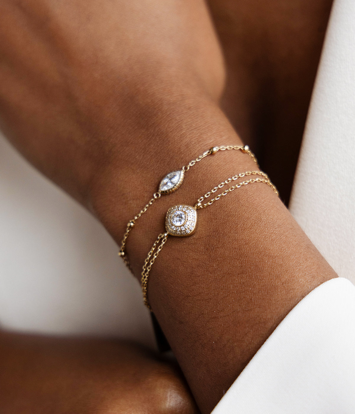 Bracelet Ermi (Acier doré)
