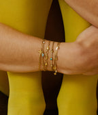 Bracelet Tandalo (Acier doré)
