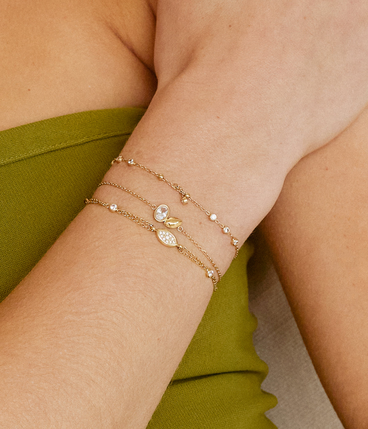 Bracelet Salemi (Acier doré)