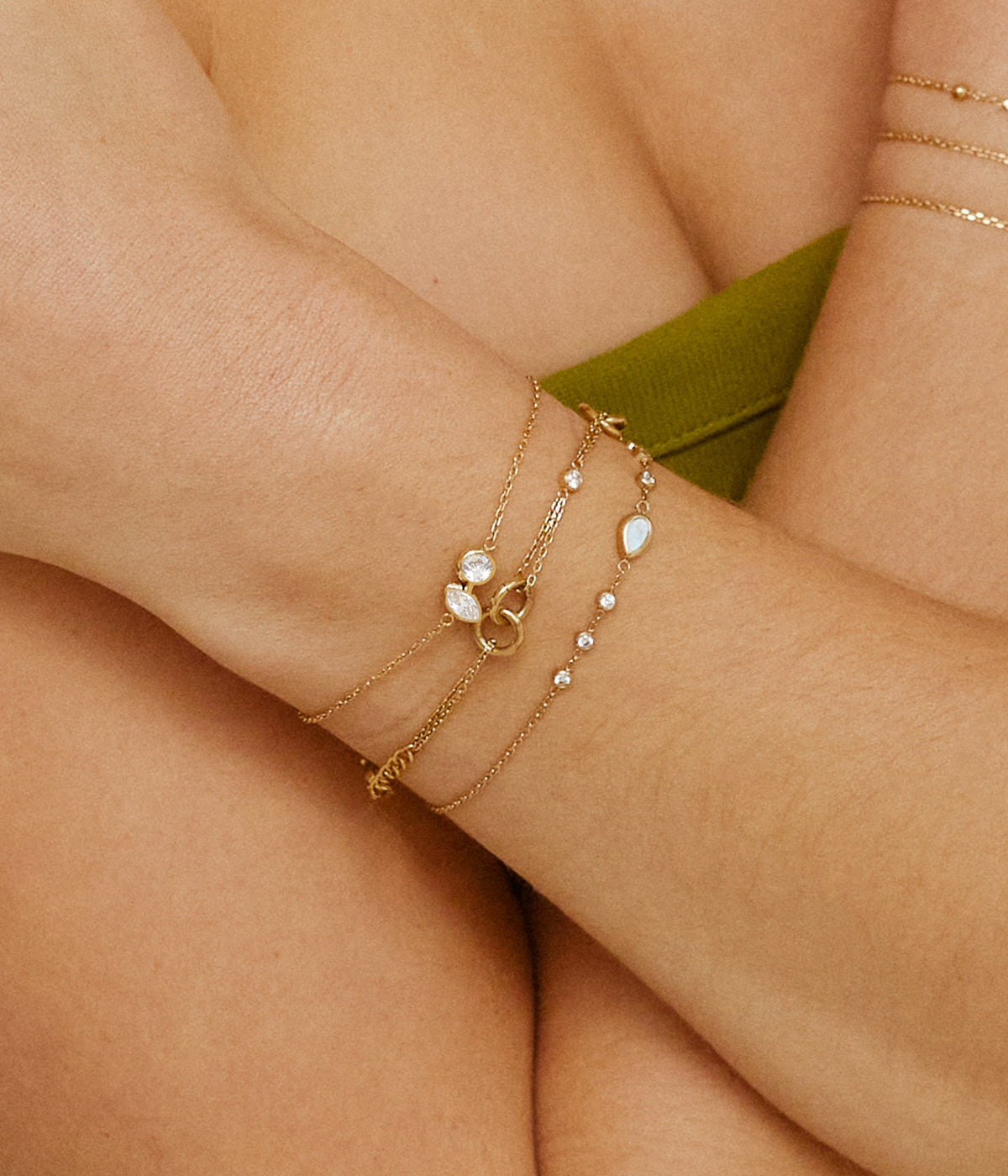 Bracelet Palo (Acier doré)
