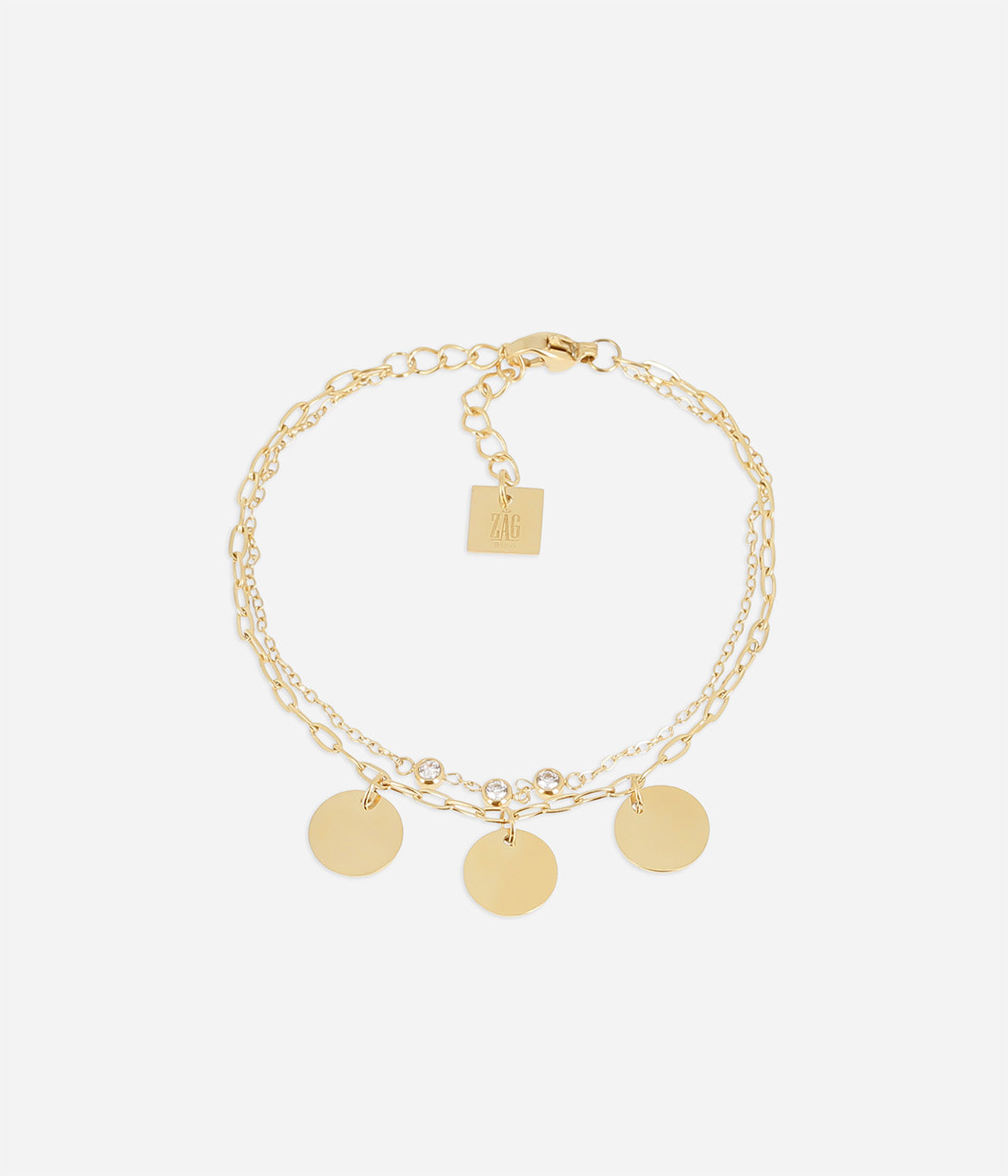 Bracelet Tergu (Acier doré)