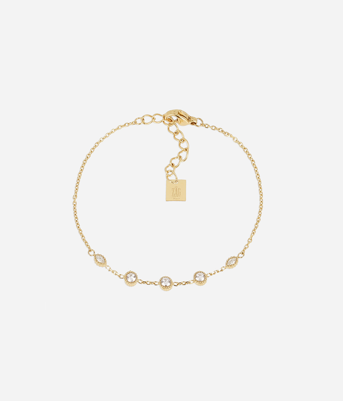 Bracelet Papanice (Acier doré)