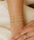 Bracelet Papanice (Acier doré)