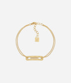 Bracelet Palmi (Acier doré)