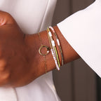 Bracelet Beach (Acier doré)