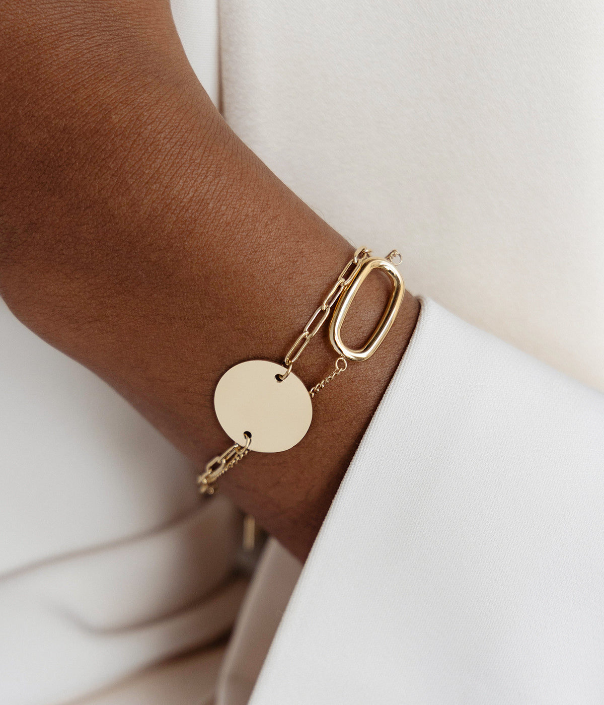Bracelet Badde (Acier doré)