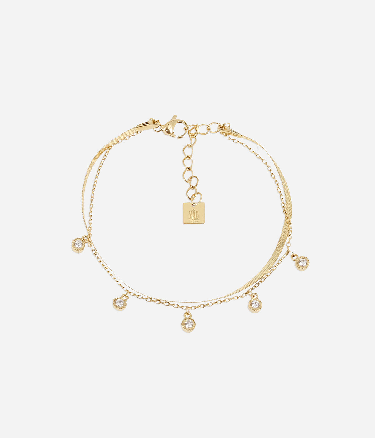 Bracelet Lazzaro (Acier doré)