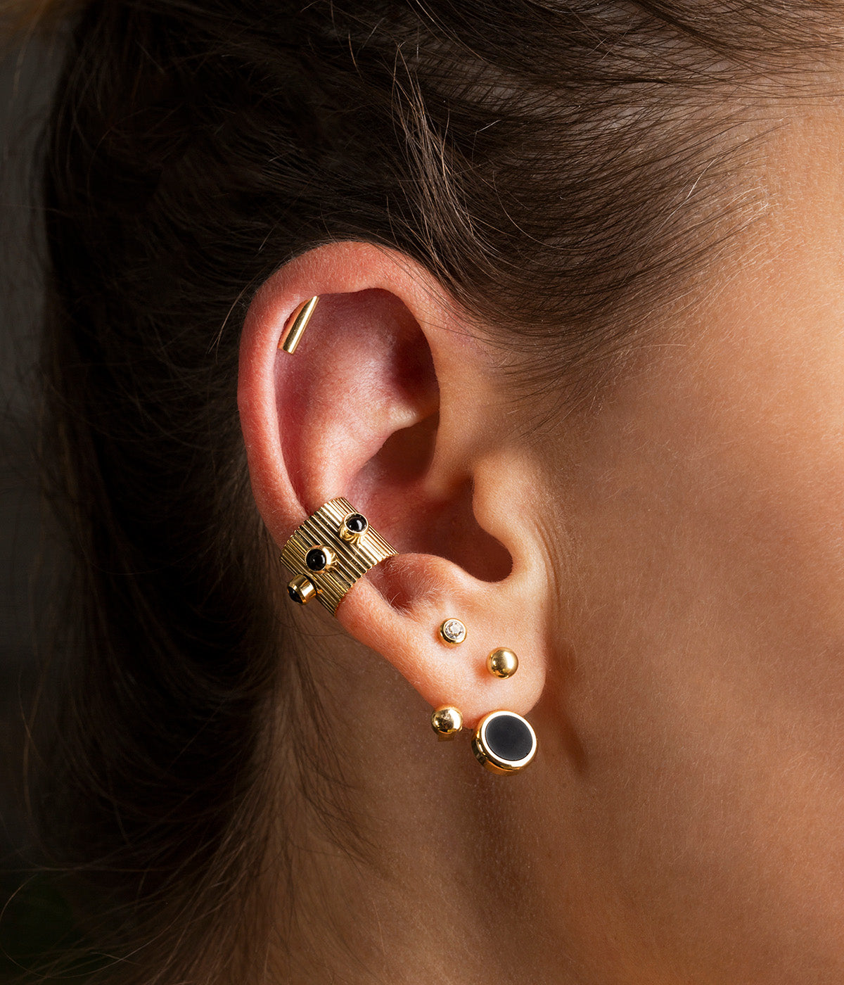 Piercing Kalasi M (Acier doré)