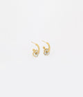 Boucles d'oreilles Flor (Acier doré)