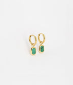 Boucles d'oreilles Lilou (Acier doré)