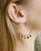 Boucles d'oreilles Drop (Acier)