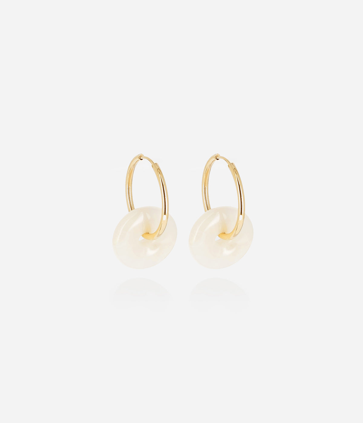 Boucles d'oreilles Shade (Acier doré)