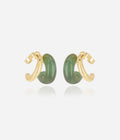 Boucles d'oreilles Luciana (Acier doré)