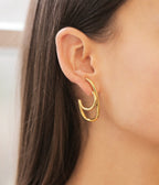 Boucles d'oreilles Augusta (Acier)