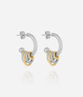 Boucles d'oreilles Hyacinth (Acier mix)