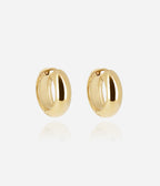 Boucles d'oreilles Tate (Acier doré)