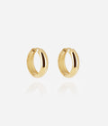 Boucles d'oreilles Sagan (Acier doré)
