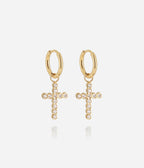 Boucles d'oreilles Capizzi (Acier doré)