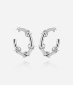Boucles d'oreilles Balogna (Acier)