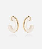 Boucles d'oreilles Zakko (Acier doré)