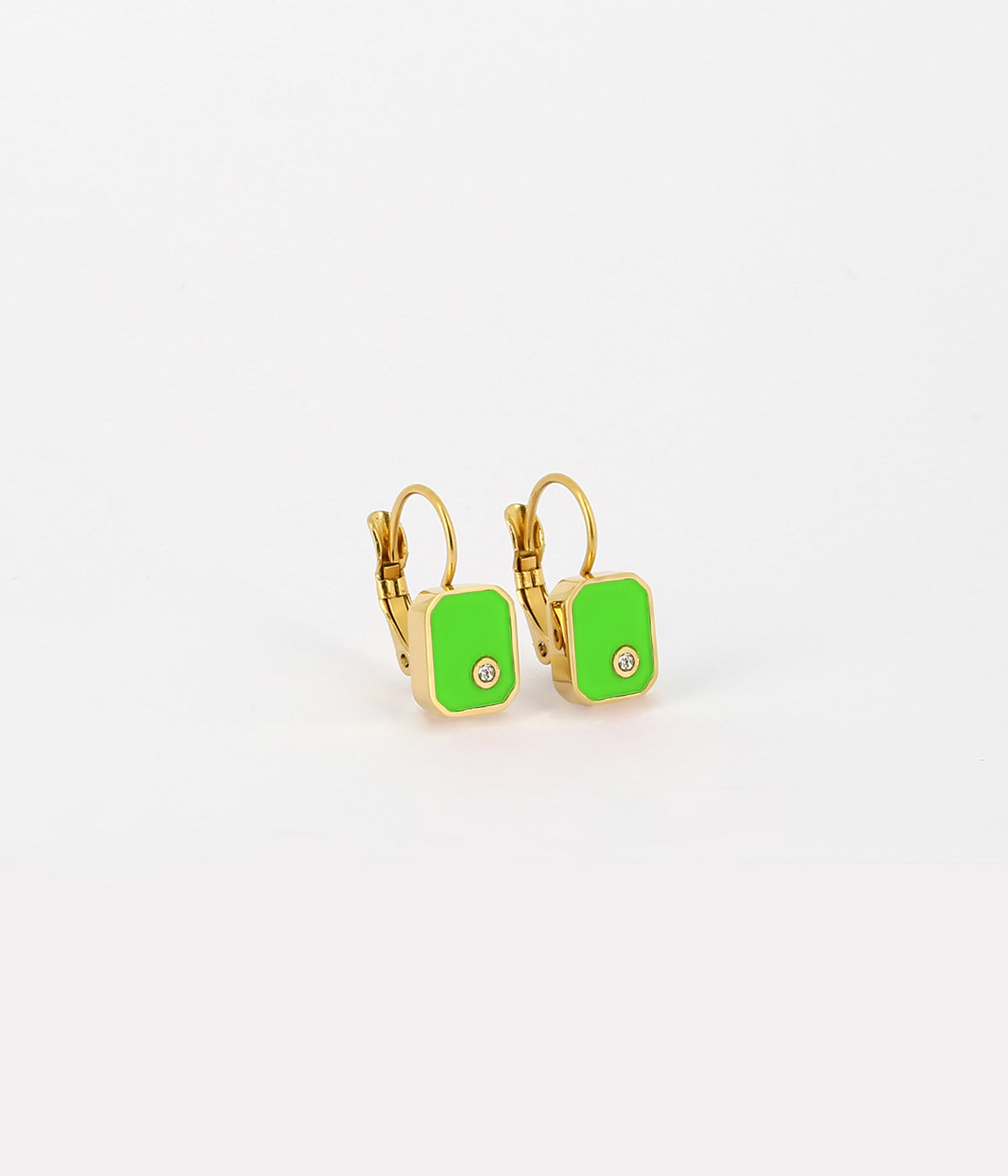 Boucles d'oreilles Sami (Acier doré)