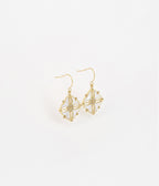 Boucles d'oreilles Zitah (Acier doré)