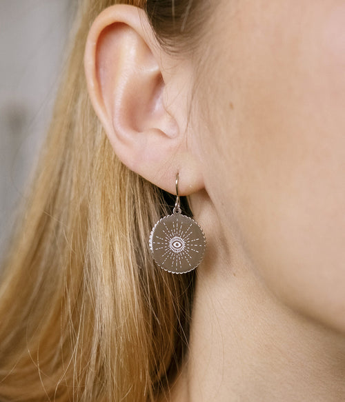 Boucles d'oreilles Bagan (Acier)
