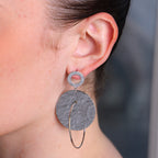 Boucles d’oreilles Klee (Acier)
